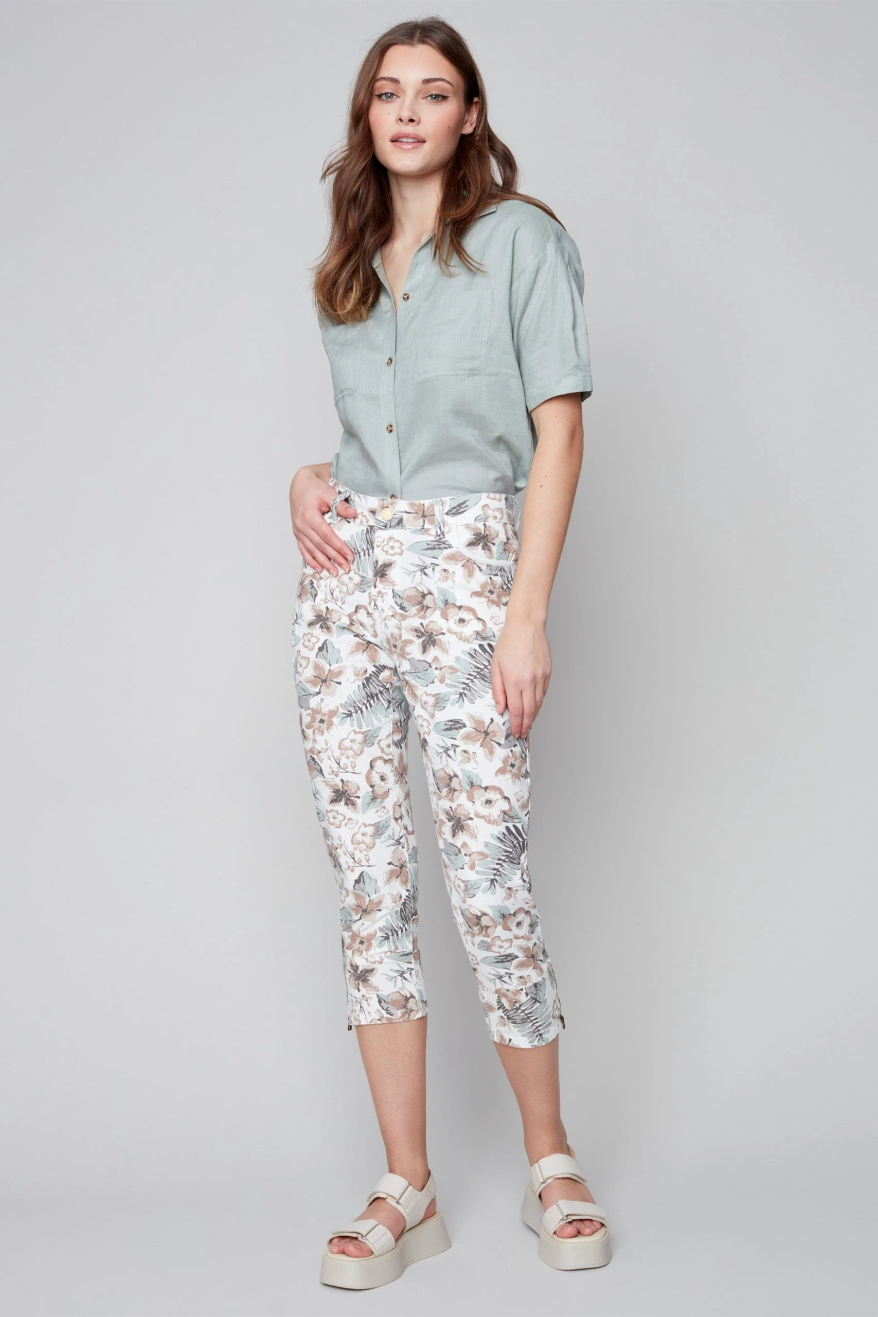 Charlie B GARDEN PRINT CAPRI