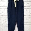 CHERISHH LINEN PANT WITH SIDE SEQUINS