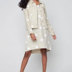 Charlie B POLKA DOT JACKET