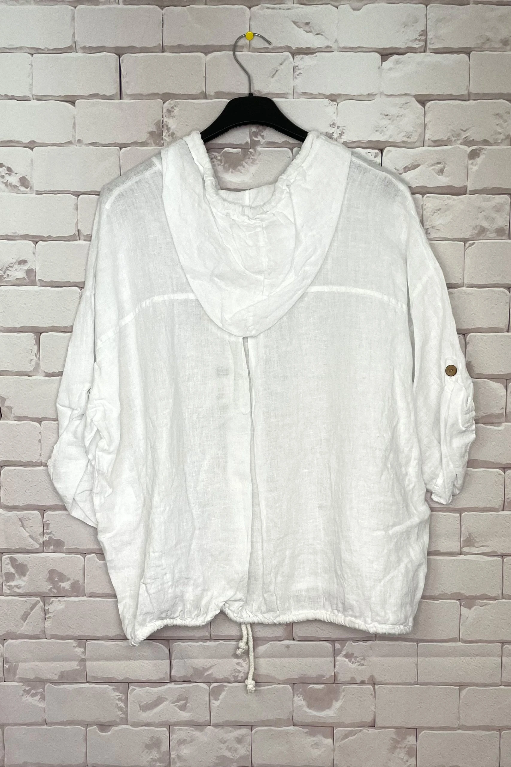 CHERISHH LINEN HOODIE JACKET - Image 6