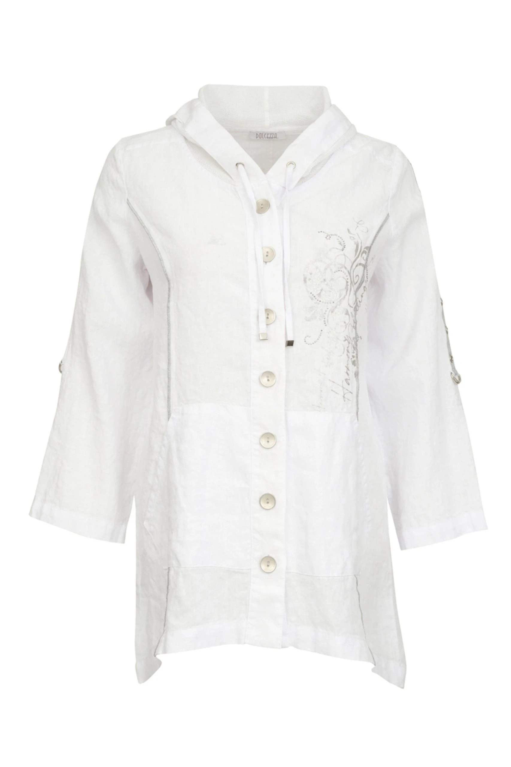 Dolcezza HOODIE JACKET WITH WORDS