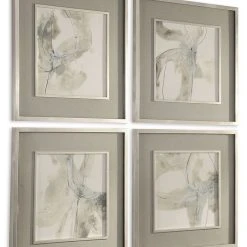 Uttermost Divination Abstract Art Set Of 4