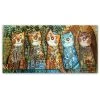 Trademark Global Oxana Ziaka 'Cats Of Israel' Canvas Art - 10 X 19 X 2