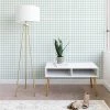 Deny Designs Holli Zollinger French Linen Grid Emeral 2'x10' Wallpaper