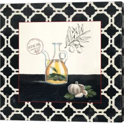 Metaverse Olive Oil And Garlic By Marco Fabiano Canvas Art