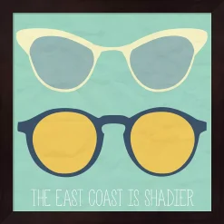 Metaverse East Coast I By Sd Graphics Studio Framed Art