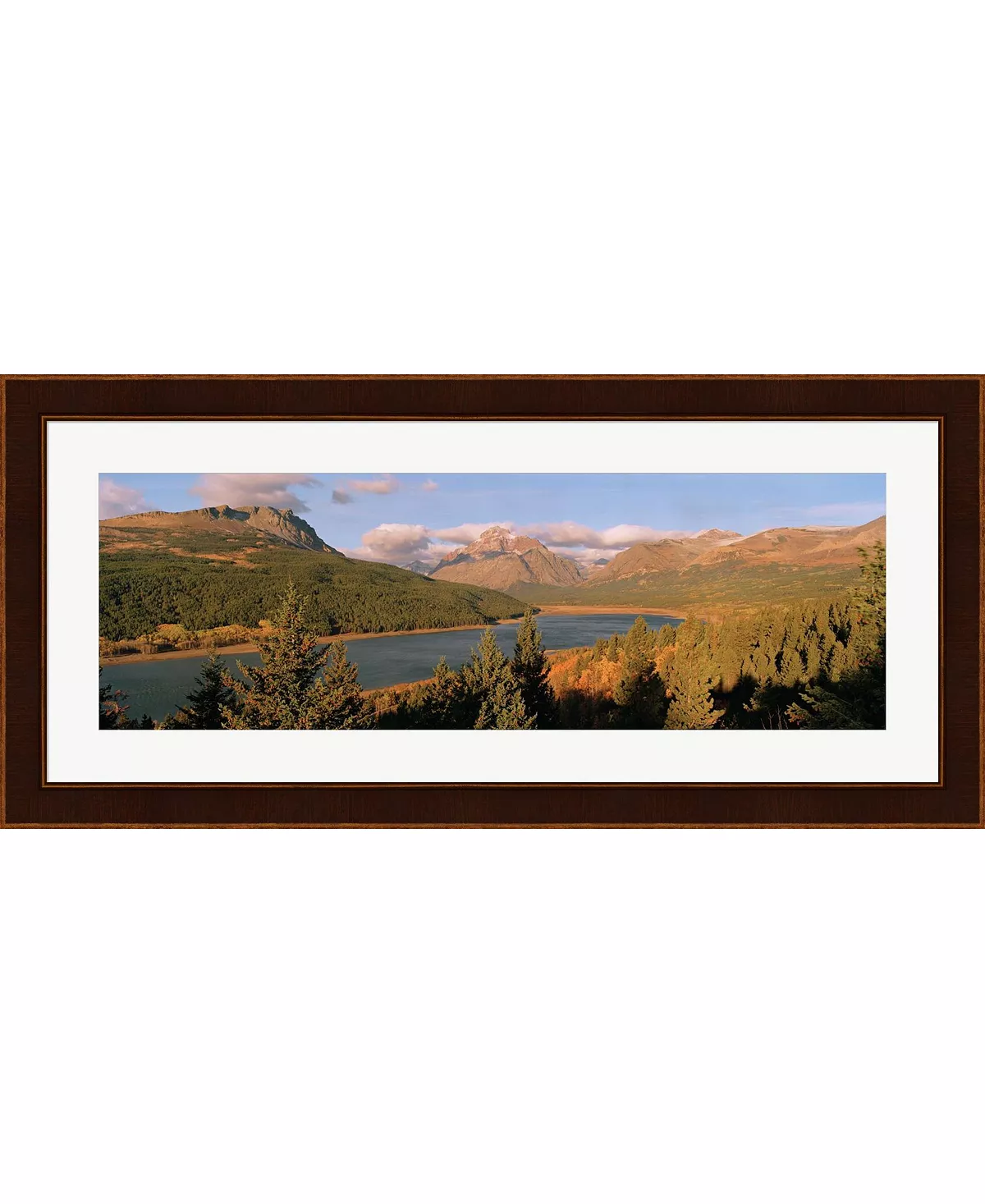 Metaverse High Angle View Of A By Panoramic Images Framed Art
