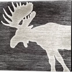Metaverse Good Night Moose By Lightboxjournal Canvas Art