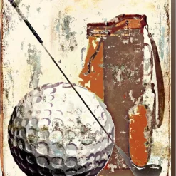 Metaverse Golf By Karen J. Williams Canvas Art
