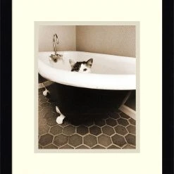 Amanti Art Kitty III Framed Art Print
