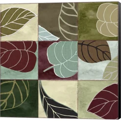 Metaverse Leaf Story III By Color Bakery Canvas Art