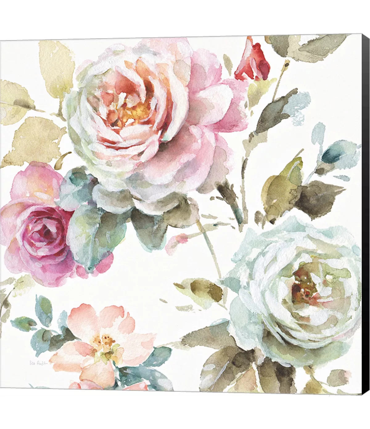 Metaverse Beautiful Romance V By Laura Marshall Canvas Art