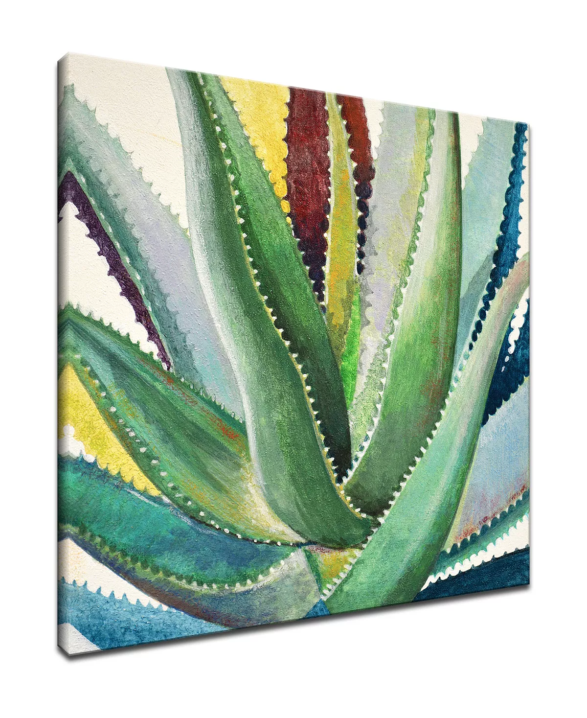 Ready2HangArt 'Botanical Bliss I' Floral Canvas Wall Art, 30x30 - Image 2