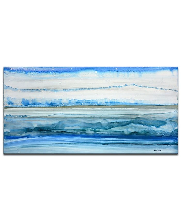 Ready2HangArt 'Cold Morning' Canvas Wall Art, 24x48