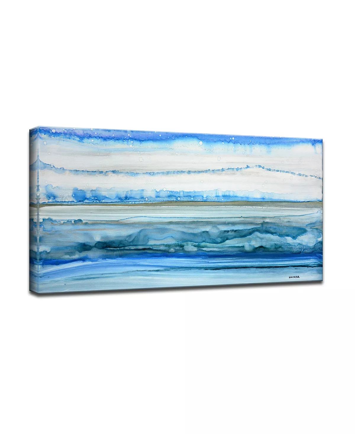Ready2HangArt 'Cold Morning' Canvas Wall Art, 24x48 - Image 2