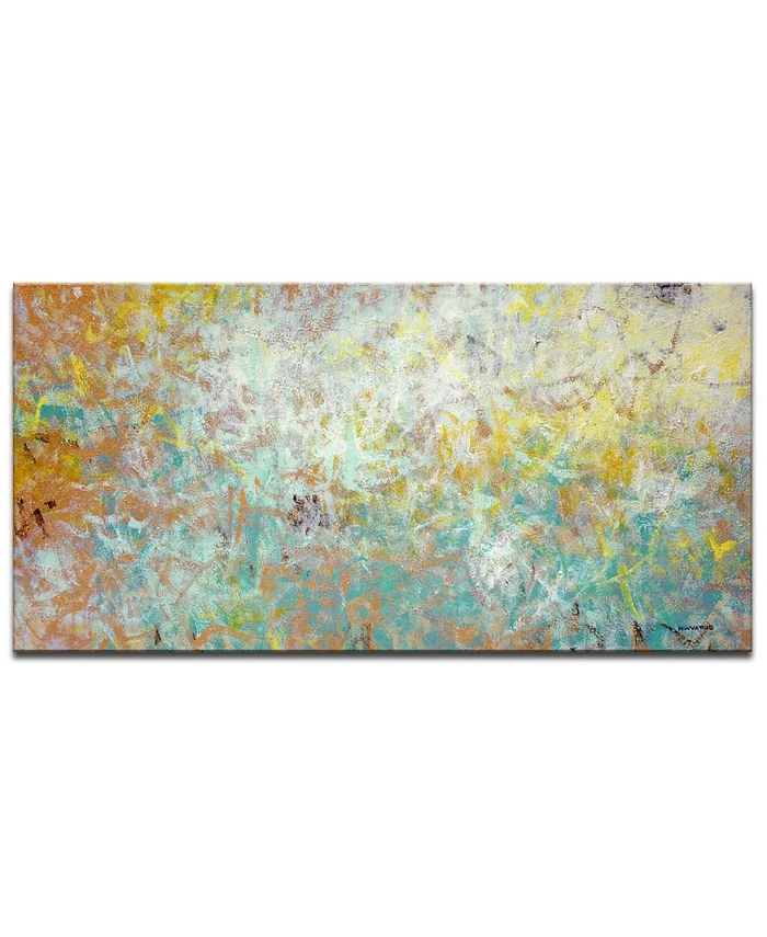 Ready2HangArt 'Inspiration' Abstract Canvas Wall Art - 18 X 36