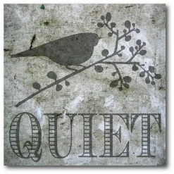 COURTSIDE MARKET Lodge Squares Gallery-Wrapped Canvas Wall Art - 16 X 16