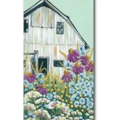 COURTSIDE MARKET Field Day On The Farm Gallery-Wrapped Canvas Wall Art - 14 X 28