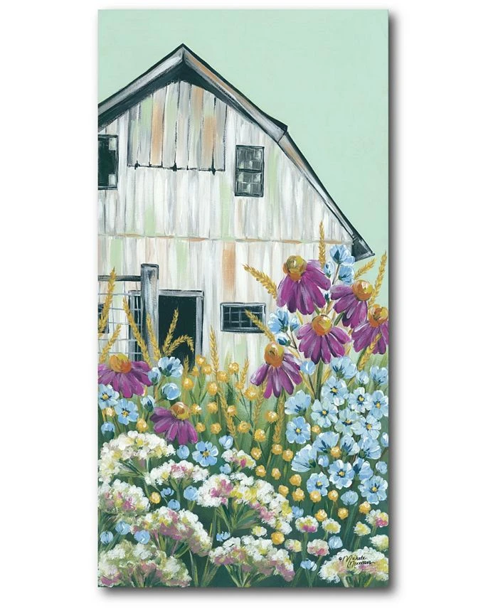 COURTSIDE MARKET Field Day On The Farm Gallery-Wrapped Canvas Wall Art - 14 X 28