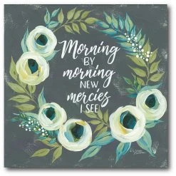 COURTSIDE MARKET Ning By Morning Gallery-Wrapped Canvas Wall Art - 20 X 20