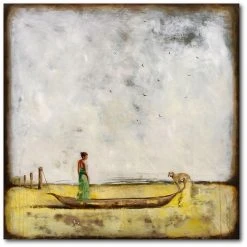 COURTSIDE MARKET Game Changer Gallery-Wrapped Canvas Wall Art - 30 X 30