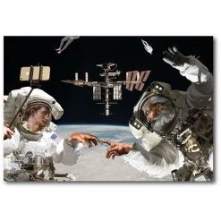 COURTSIDE MARKET Photo Op Gallery-Wrapped Canvas Wall Art - 18 X 26