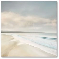 COURTSIDE MARKET Loud Coast Gallery-Wrapped Canvas Wall Art - 20 X 20