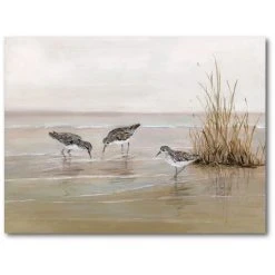 COURTSIDE MARKET Early Risers I Gallery-Wrapped Canvas Wall Art - 18 X 24