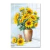 Trademark Global He Macneil Studio 'Sunflowers' Canvas Art - 30 X 47