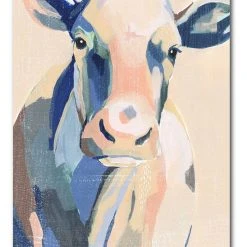 COURTSIDE MARKET Hertford Holstein I 16 X 20 Gallery-Wrapped Canvas Wall Art