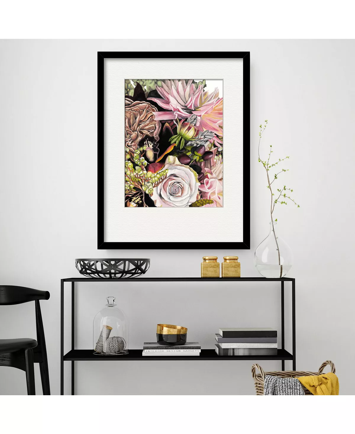 COURTSIDE MARKET At The Pond II 16 X 20 Framed And Matted Art - Image 2