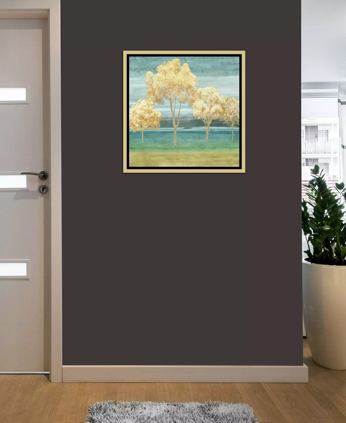 ICanvas Blue Horizons Ii By Chris Donovan Gallery-Wrapped Canvas Print - 18 X 18 X 0.75 - Image 3