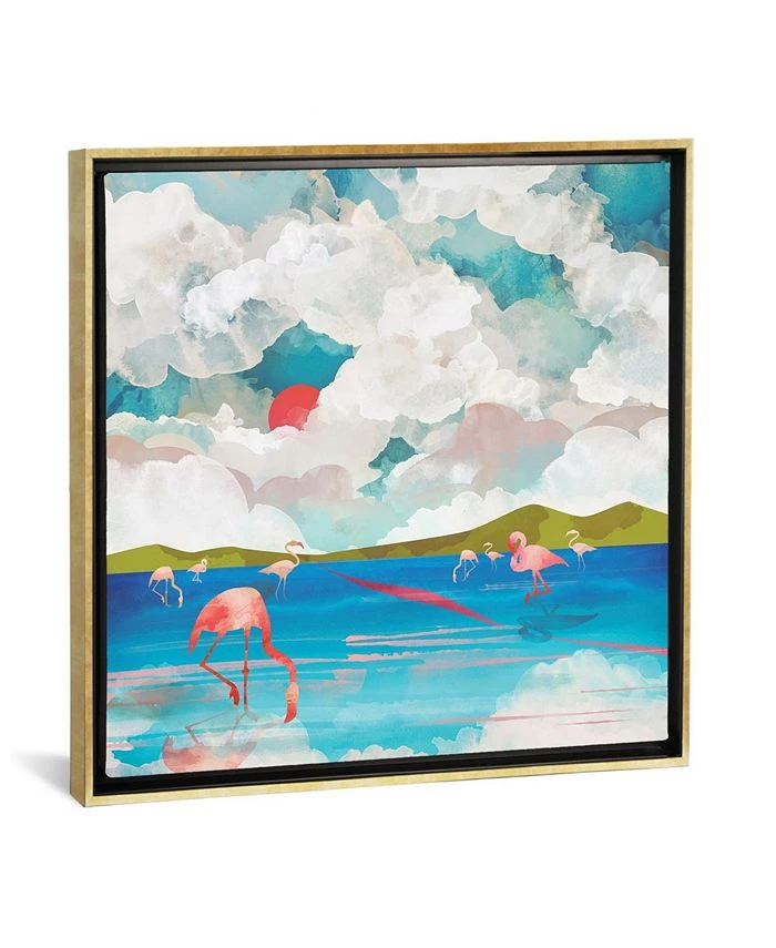 ICanvas Flamingo Dream By Spacefrog Designs Gallery-Wrapped Canvas Print - 18 X 18 X 0.75