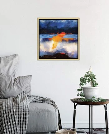 ICanvas Dusk Reflection By Spacefrog Designs Gallery-Wrapped Canvas Print - 37 X 37 X 0.75 - Image 2