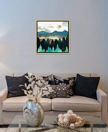 ICanvas Forest Mist By Spacefrog Designs Gallery-Wrapped Canvas Print - 37 X 37 X 0.75 - Image 2