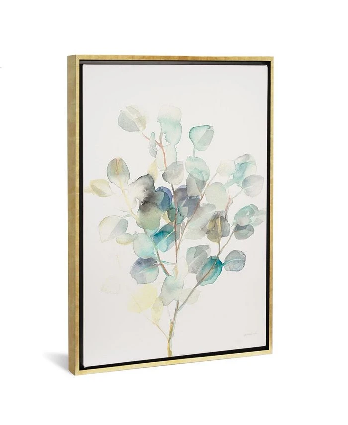ICanvas Eucalyptus Iii, White By Danhui Nai Gallery-Wrapped Canvas Print - 40 X 26 X 0.75