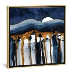 ICanvas Liquid Hills By Spacefrog Designs Gallery-Wrapped Canvas Print - 26 X 26 X 0.75