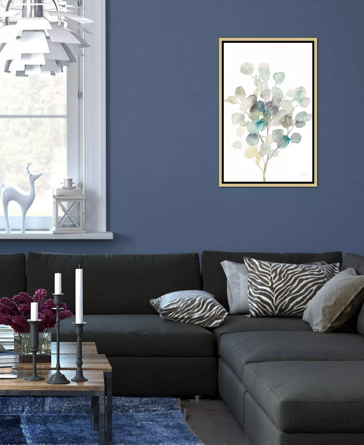 ICanvas Eucalyptus Iii, White By Danhui Nai Gallery-Wrapped Canvas Print - 40 X 26 X 0.75 - Image 4