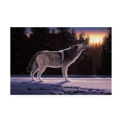Trademark Global R W Hedge The Last Ember Canvas Art - 15.5 X 21