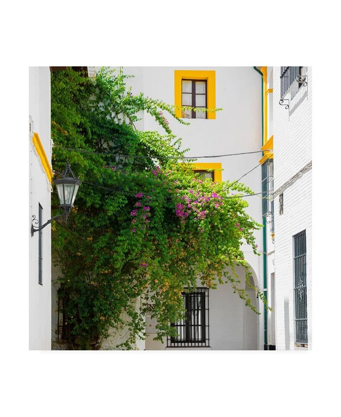 Trademark Global Philippe Hugonnard Made In Spain 3 Architecture And Vegetation In Seville Canvas Art - 19.5 X 26
