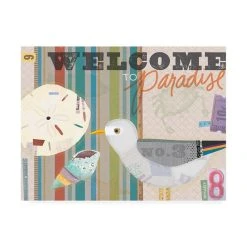 Trademark Global Holli Conger Coastal Collage 4 Canvas Art - 19.5 X 26