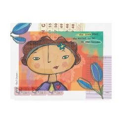 Trademark Global Holli Conger She 2 Canvas Art - 19.5 X 26
