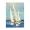 Trademark Global Julia Purinton Summer Regatta III Red Yellow Canvas Art - 15.5 X 21