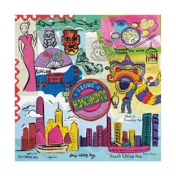 Trademark Global Farida Zaman Global Travel XIV Canvas Art - 19.5 X 26