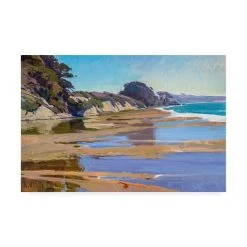 Trademark Global Marcia Burt October High Tide Canvas Art - 36.5 X 48