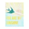 Trademark Global Studio W My Only Sunshine I Canvas Art - 15 X 20