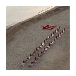 Trademark Global Ianluca Morello The Beach In The Evening Canvas Art - 20 X 25