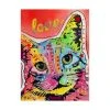Trademark Global Dean Russo Tilt Cat Love Canvas Art - 20 X 25