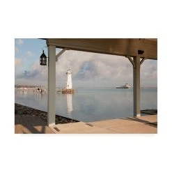 Trademark Global Monte Nagler Grosse Ile Lighthouse Detroit Michigan Canvas Art - 37 X 49