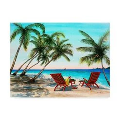 Trademark Global Patrick Sullivan Tropical Vacation Canvas Art - 27 X 33.5